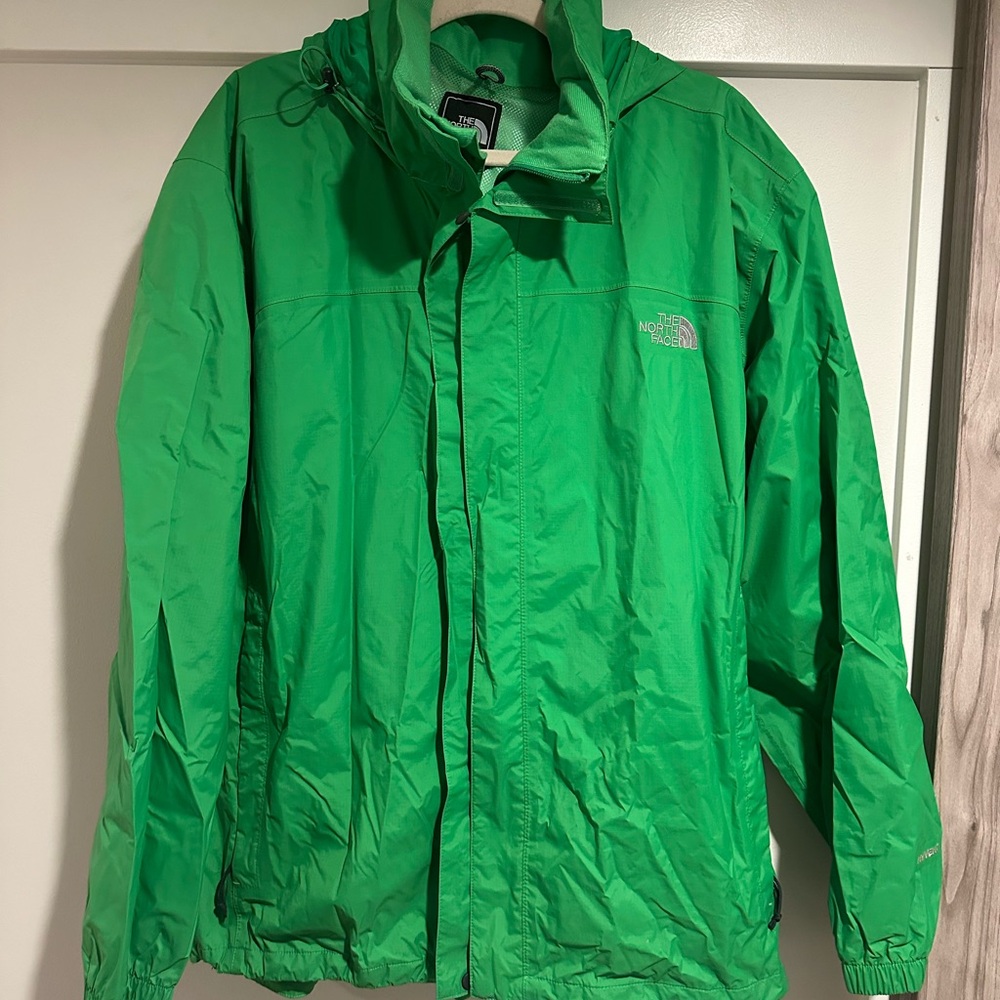 The North Face Green Windbreaker Jacket